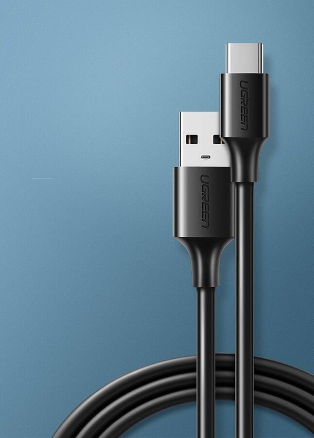 Ugreen kabel przewód USB - USB Typ C 2 A 2m czarny (60118)