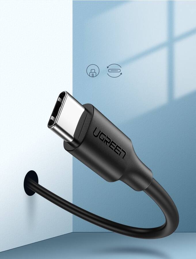 Ugreen kabel przewód USB - USB Typ C 2 A 2m czarny (60118)