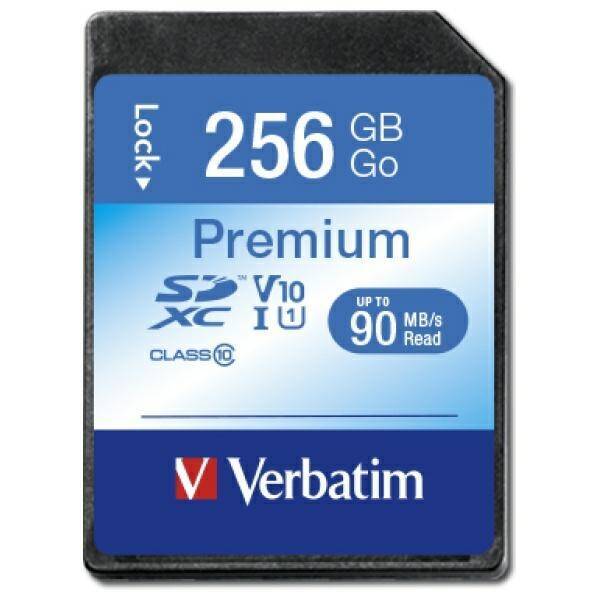 Verbatim Karta Premium U1 SDXC 256GB V10  czarny/black 44026