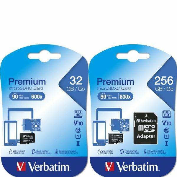 Verbatim Karta microSDHC 32GB V10 czarny/black 44013