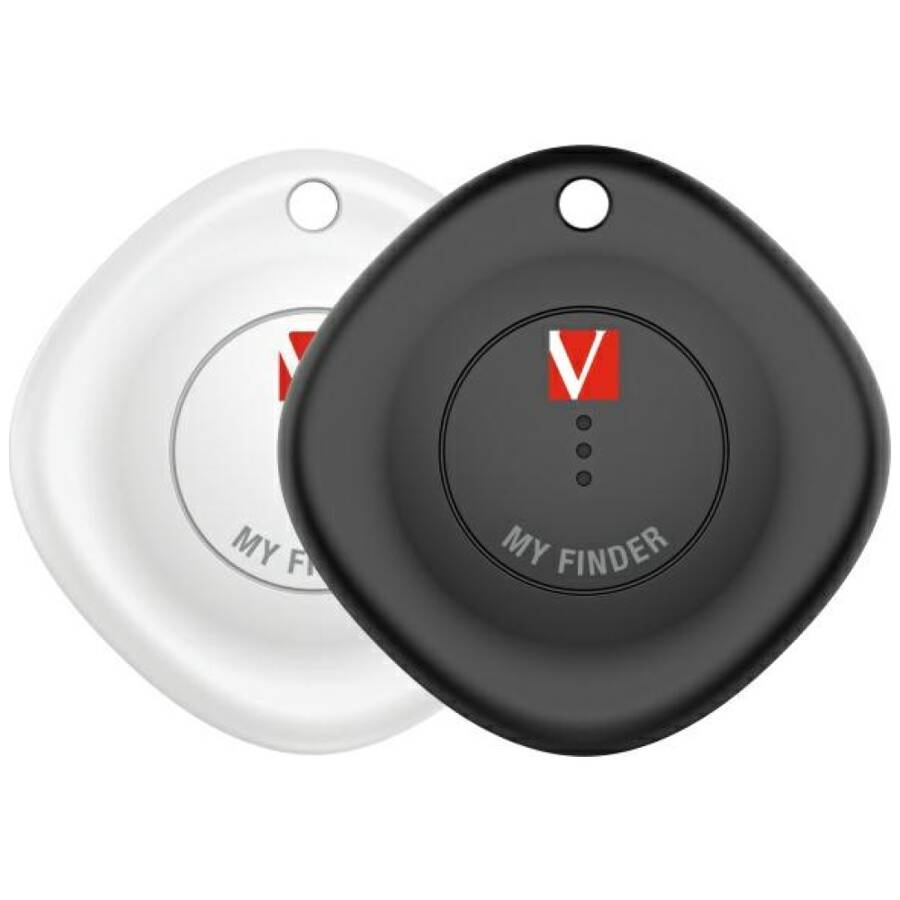 Verbatim My Finder Bluetooth czarny       biały/black white - urządzenie do śledzenia 2szt MYF-02 32131