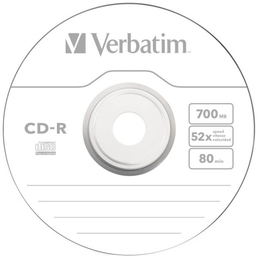 Verbatim Płyta CD-R 700MB 52x Extra       Protection 10szt 43437