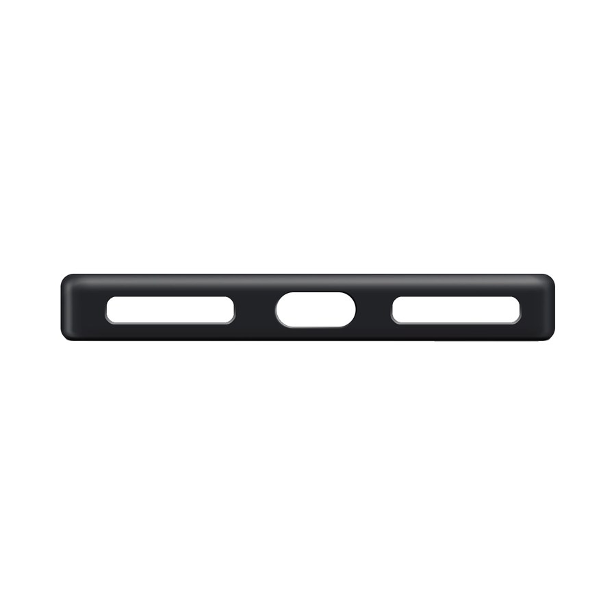 XQISIT NP Silicone Case Anti Bac MagSafe, RECYCLED for iPhone 15 Black