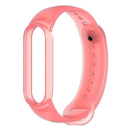 ZAMIENNA SILIKONOWA OPASKA XIAOMI MI BAND 5 CZERWONY