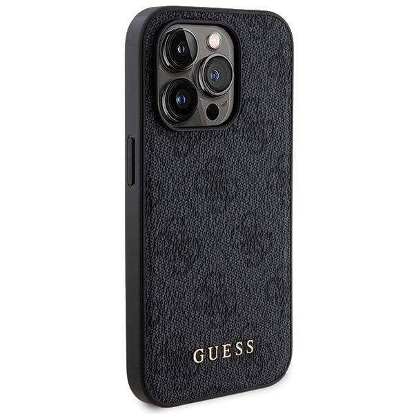 ZESTAW GUESS GUBPM5P13X4GEMGK IPHONE 13 PRO MAX 6.7" HARDCASE + POWERBANK 5000MAH MAGSAFE CZARNY/BLACK 4G METAL LOGO