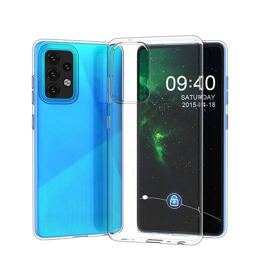 Żelowy pokrowiec etui Ultra Clear 0.5mm Realme C21 przezroczysty