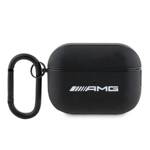 AMG AMAP2SLWK AirPods Pro 2 (2022/2023) cover czarny/black Leather White Logo