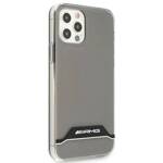 AMG AMHCP12MTCBW IPHONE 12/12 PRO PRZEZROCZYSTY/TRANSPARENT HARDCASE ELECTROPLATE BLACK&WHITE