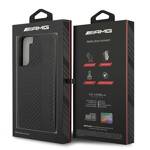 AMG AMHCS22MBLSCA S22+ S906 CZARNY/BLACK HARDCASE CARBON STRIPE&EMBOSSED