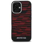 AMG AMHMP16S24SSRRK iPhone 16 6.1"        czarny/black hardcase Silicone Graphics MagSafe