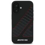 AMG AMHMP16S2SCFR iPhone 16 6,1"          czarny/black hardcase Checkered Flag Pattern MagSafe