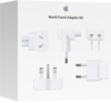 APPLE MD837ZM/A WORLD TRAVEL ADAPTER KIT ZESTAW PRZEJŚCIÓWEK OTWARTE OPAKOWANIE NIEKOMPLETNE