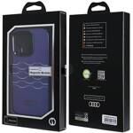 AUDI IML MAGSAFE CASE IPHONE 14 PRO 6.1" NIEBIESKI/NAVY BLUE HARDCASE AU-IMLMIP14P-A6/D3-BE