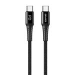 AWEI kabel CL-111T USB-C na USB-C 60W czarny/black