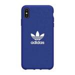 Adidas Moulded Case CANVAS iPhone Xs Max niebieski/blue 34960