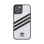 Adidas OR Moulded Case PU iPhone 12 Pro Max biało-czarny/white-black 42239