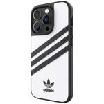 Adidas OR Moulded Case PU iPhone 14 Pro 6,1" biało-czarny/white-black 50190