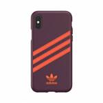 Adidas OR Moulded PU iPhone X/XS bordowo-pomarańczowy/maroon-orange 40561