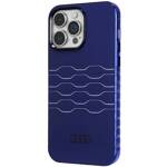 Audi IML MagSafe Case iPhone 14 Pro Max  6.7" niebieski/navy blue hardcase AU-IMLMIP14PM-A6/D3-BE