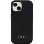 Audi Silicone Case iPhone 15 Plus / 14  Plus 6.7" czarny/black hardcase AU-LSRIP15M-Q3/D1-BK