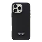 Audi Silicone Case iPhone 16 Pro Max 6.9" czarny/black hardcase AU-LSRIP16PM-Q3/D1-BK