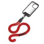 Audi uniwersalna smycz do telefonu 120cm  10mm crossbody czerwony/red AUS-CBL10-RSQ/D1-RD