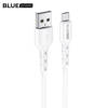 BLUE POWER KABEL USB C DO MICRO USB BLDU01 2.4A 1M BIAŁY