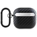 BMW BMA4CMPUCA AirPods 4 cover            czarny/black PU Carbon M Collection