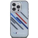 BMW BMHCP16X23HTRAG iPhone 16 Pro Max     6.9" szary/grey hardcase Motorsport IML Random Stripes