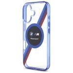 BMW BMHMP16S23HTPUT iPhone 16 6.1"        przezroczysty/transparent hardcase Motorsport IML Circle MagSafe