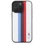 BMW BMHMP16X23PUPTH iPhone 16 Pro Max     6.9" biały/white hardcase M Perf. Tricolor Printed Stripes MagSafe