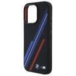 BMW BMHMP16X23SSPK iPhone 16 Pro Max      6.9" czarny/black hardcase Silicone Random Lines MagSafe