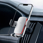 Baseus Metal AgeⅡ Gravity Car Mount（Air Outlet Version）Silver