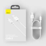 Baseus Superior kabel USB - Lightning 2,4A 0,25 m Biały (CALYS-02)