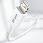 Baseus Superior kabel USB Typ C - Lightning Power Delivery 20 W 1 m Biały (CATLYS-A02)