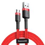 Baseus kabel Cafule USB - micro USB 1,0m 2,4A czerwony