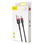 Baseus kabel Cafule USB - microUSB 3,0 m 1,5A czerwono-czarny