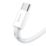 Baseus kabel Superior USB - USB-C 2,0 m biały 66W