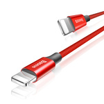 Baseus kabel Yiven USB - Lightning 1,2 m 2A czerwony