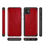 Beline Etui Leather Book iPhone 12/12 Pro 6,1" czerwony/red