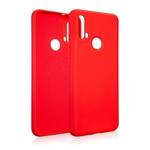 Beline Etui Silicone Motorola Moto E40 czerwone /red