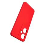 Beline Etui Silicone Oppo Reno 11F czerwony /red