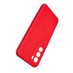 Beline Etui Silicone Oppo Reno 12 Pro 5G czerwony /red