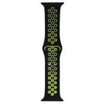 Beline pasek Apple Watch Sport Silicone 38/40/41mm czarno-limonkowy black/lime