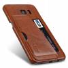 CASE ETUI SKÓRZANE BACK COVER VETTI SAMSUNG GALAXY S6 EDGE BRĄZOWY