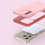 Choetech MFM Anti-drop case etui Made For MagSafe do iPhone 13 Pro różowy (PC0113-MFM-PK)