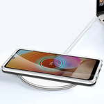 Clear 3in1 etui do Samsung Galaxy A72 4G żelowy pokrowiec z ramką czarny