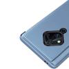 Clear View Case futerał etui z klapką Xiaomi Redmi Note 9T 5G niebieski