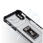 Crystal Ring Case pancerne hybrydowe etui pokrowiec + magnetyczny uchwyt iPhone XS Max czarny