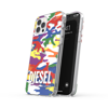 DIESEL CLEAR CASE  PRIDE CAMO AOP IPHONE XR WIELOBARWNY